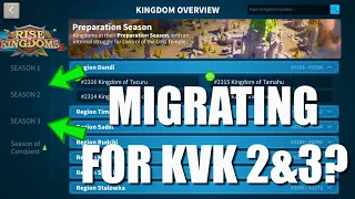 Migrating to play KvK 2 and 3 again? Here is my thoughts and experience about it in Rise of Kingdoms