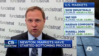 Use any dip to buy, says Fundstrat's Mark Newton