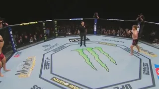 BEN ASKREN KNOCKED OUT BY VICIOUS KNEE!!!