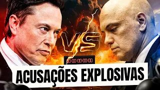 ELON MUSK DIZ QUE ALEXANDRE DE MORAES ESTÁ IMPONDO CENSURA A OPOSITORES! ENTENDA O CASO!