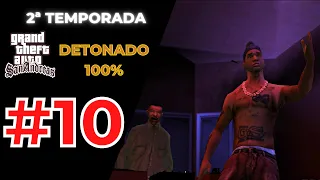 DETONADO GTA SAN ANDREAS 100% 2ª TEMPORADA #10 - A ASCENSÃO DO RAPPER OG LOC, SÓ QUE NÃO!