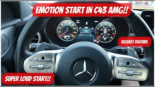 How to ‘EMOTION START’ the New C43 AMG!