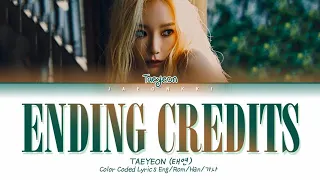 TAEYEON (태연) - Ending Credits (1 HOUR LOOP) | 1시간 가사