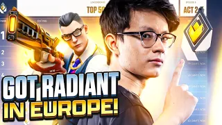 GETTING RADIANT IN EU RANKED!! (And a lot of fun) | XSET zekken