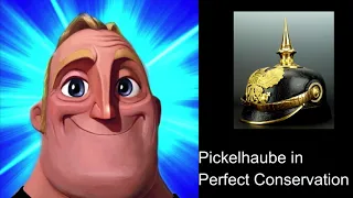 Mr Incredible Become Canny WWI German Helmet Edition