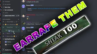 HOW TO *EARRAPE* PEOPLE IN DISCORD WITHOUT LETTING ANYONE KNOW