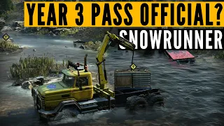 Has the SnowRunner Year 3 Pass just been CONFIRMED? | Phase 8 NEWS