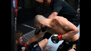 Khamzat Chimaev 17 SECONDS KNOCKOUT PUNCH vs Gerald Meerschaert   UFC #shorts