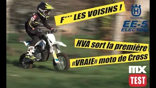 HUSQVARNA EE-5 : LA première VRAIE moto de cross  électrique