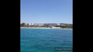 Кипр 2021. Морская прогулка по берегу Айя Напы.