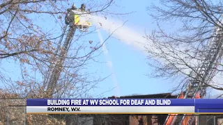 Students moved to virtual learning after school fire at the West Virginia Schools for the Deaf and t