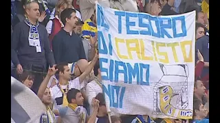 giallo PARMA 2003 crack Tanzi Parmalat plusvalenze-con interviste a Prandelli,Sacchi,Buffon,Minotti