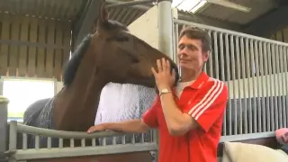 William Fox Pitt and Mary King prepare for Badminton Horse Trials