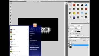 Как сделать картинку для YouTube через Photoshop CS5