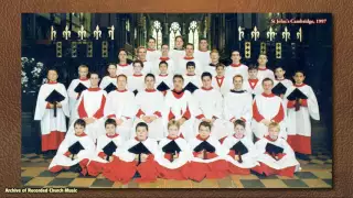 Stanford’s “Evening Service in A” with orchestra: St John’s Cambridge 1997 (Christopher Robinson)