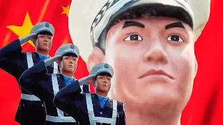 China's Deadly Cardboard Police Force!