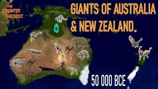 Megafauna of Australia and New Zealand in the Ice Age: A look at the Blitzkrieg Theory