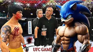 Ufc 4 Bruce Lee Vs. Sonic Ea Sports