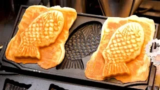 Pastry Bungeoppang (Fish-shaped bread) - Korean street food