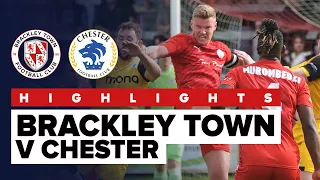 HIGHLIGHTS  Brackley Town 3-1 Chester - Saturday 13th April 2024.