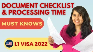 USA L1 Visa -  Step by Step interview guide + Document checklist | Free PDF downloads