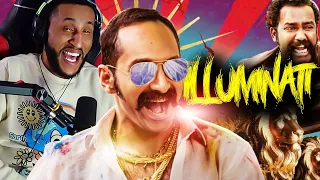 Foreigners React to Indian Movies • Aavesham Reaction • Fahadh Faasil Illuminati Song! [3/3]