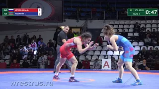 КЕН-2017. Жен. 48 кг. Анжелика Ветошкина (Россия) - Туркан Насирова (Азербайджан)