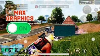 MAX GRAPHICS 🤩 GAMEPLAY 🎮 ON ASUS ROG PHONE 6 📱 | PUBG: NEW STATE MOBILE