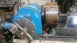 this is how to sep up and make helical gear in vertical milling machine.