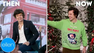 Then & Now: Harry Styles' First and Last Appearances on 'The Ellen Show' | Ellen