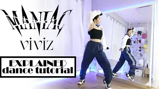 Learn VIVIZ (비비지) - 'MANIAC' Step by Step with me | EXPLAINED DANCE TUTORIAL