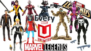 *see newer video* Every Marvel Legends Marvel Unlimited Comparison List Captain Kate Pryde Marauders