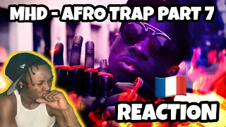 AMERICAN REACTS TO FRENCH DRILL RAP! MHD - AFRO TRAP Part.7 (La Puissance) WITH ENGLISH SUBTITLES