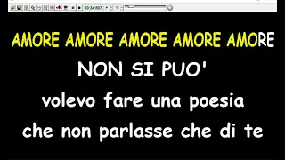 Adriano Celentano - Amore no  (Karaoke  Devocalizzata)
