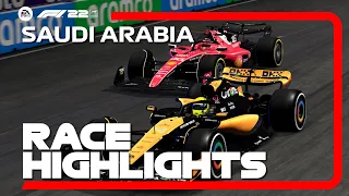 Race Highlights | 2024 Saudi Arabian Grand Prix | F1 22 Career Mode