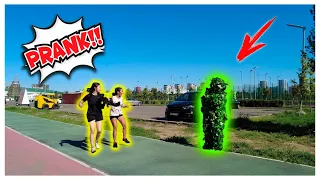 Пранк в Ботаническом саду (Астана) Bushman Prank.