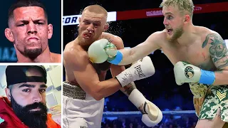 Nate Diaz And Keemstar React To Conor McGregor vs Jake Paul Fight Callout Video From Jake