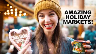 Frankfurt Holiday Travel Guide | MY FIRST CHRISTMAS MARKET IN GERMANY! 🎅🎁