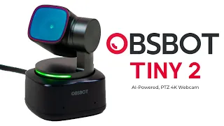 OBSBOT Tiny 2 4K AI Powered PTZ Webcam Unboxing