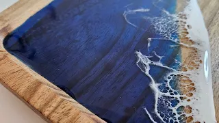 Resin Wave #tutorial in real time | No time-lapse.