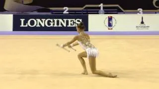 Marina Durunda (AZE) - Clubs Final - 2014 World Rhythmic Gymnastics Championships