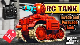 RC TANK Review & Best Customization - SALE NOW! 5 STARS Wanted Police!  Invade and Persuade Tank NEW