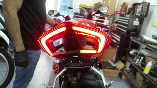 NRC Panigale V4 V4S Fender Eliminator Kit Install