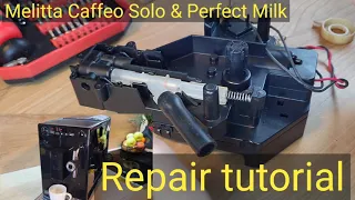 Melitta Caffeo Solo - Tutorial de reparare - PART 2