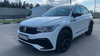 VW Tiguan 220 HP. POV test drive. Driver’s eyes