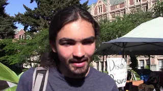 University of Washington Asks Protesters To Leave Voluntarily - Interview With Student: MTC REPORT