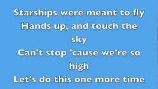 Starships - Nicki Minaj - Lyrics