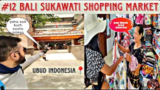 Bali's Cheapest Art Market Sukawati Shopping Vlog
