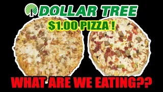 Dollar Tree $1.00 Pizzas - WHAT ARE WE EATING?? - The Wolfe Pit