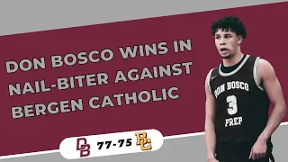 Don Bosco vs Bergen Catholic Full Game Highlights
